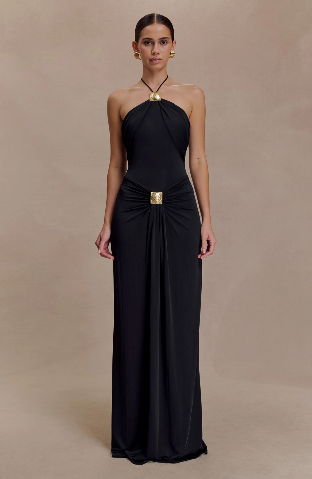 Midnight Halo Maxi Dress