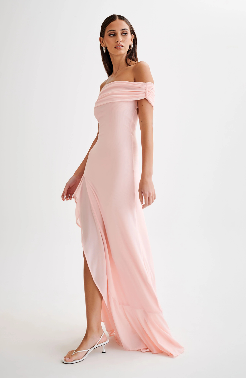 Crimson Bloom Maxi Dress