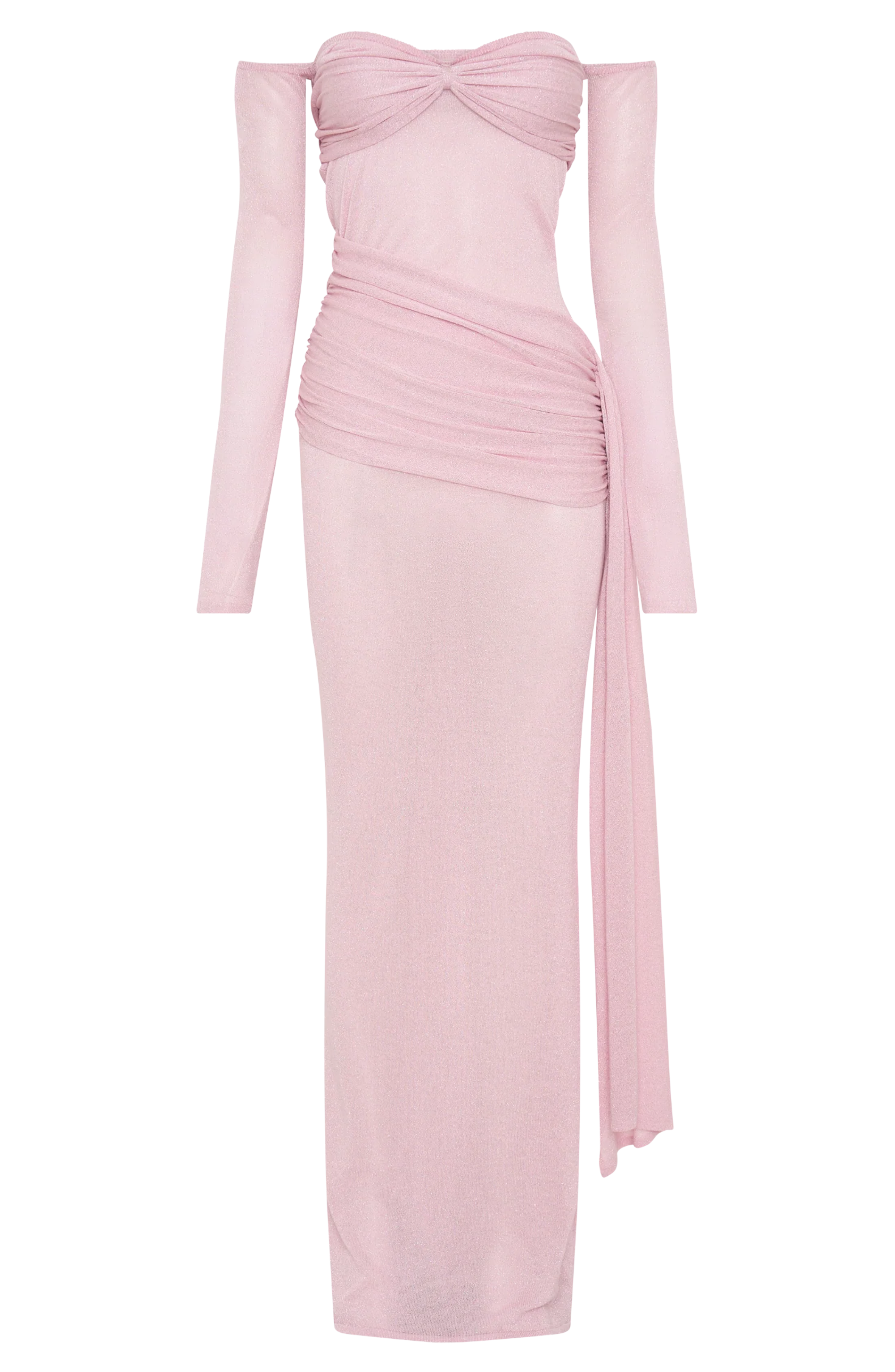 Empire Gold Diamanté Maxi dress