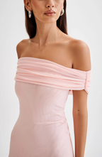 Crimson Bloom Maxi Dress