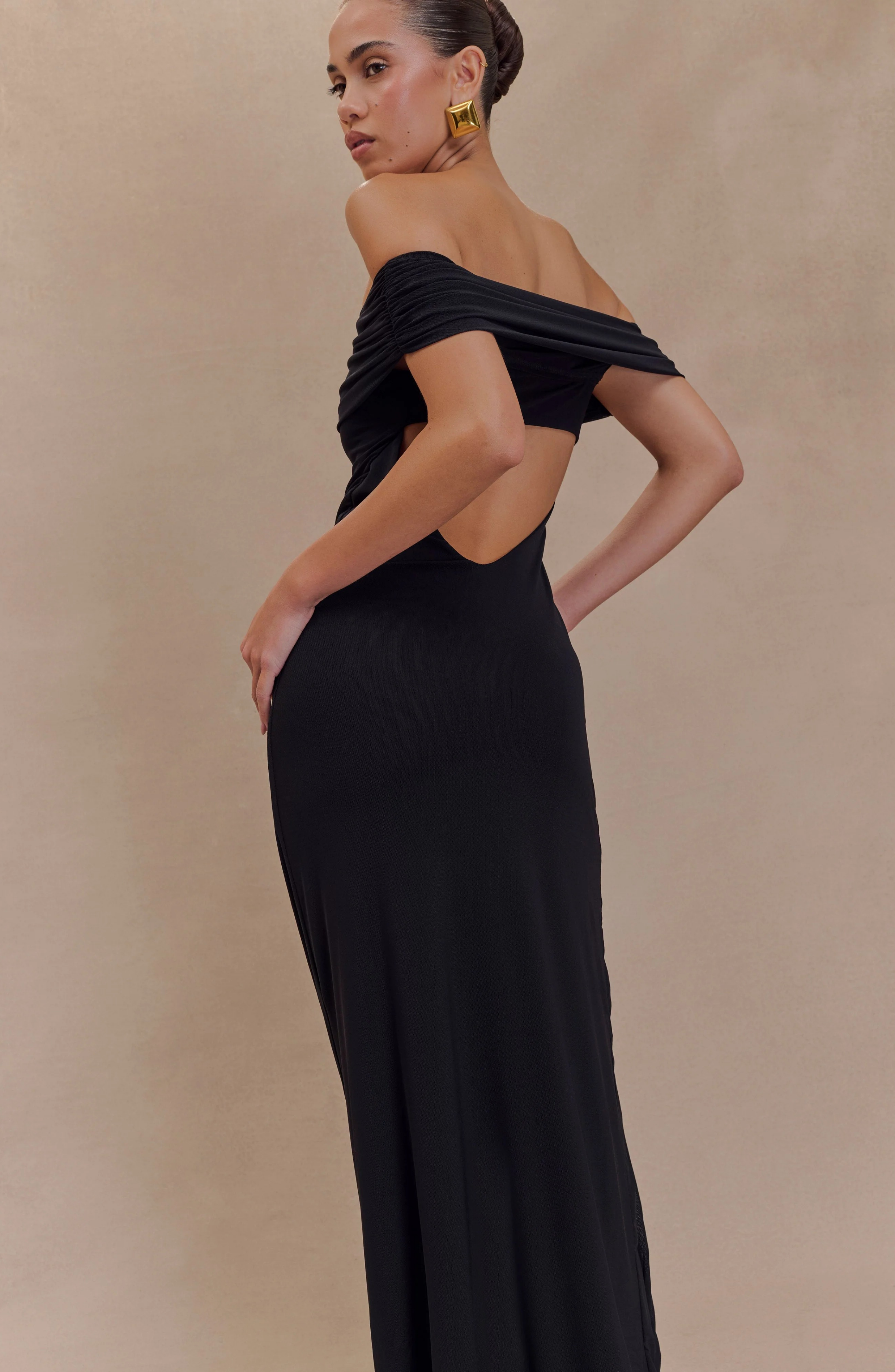 Crimson Bloom Maxi Dress