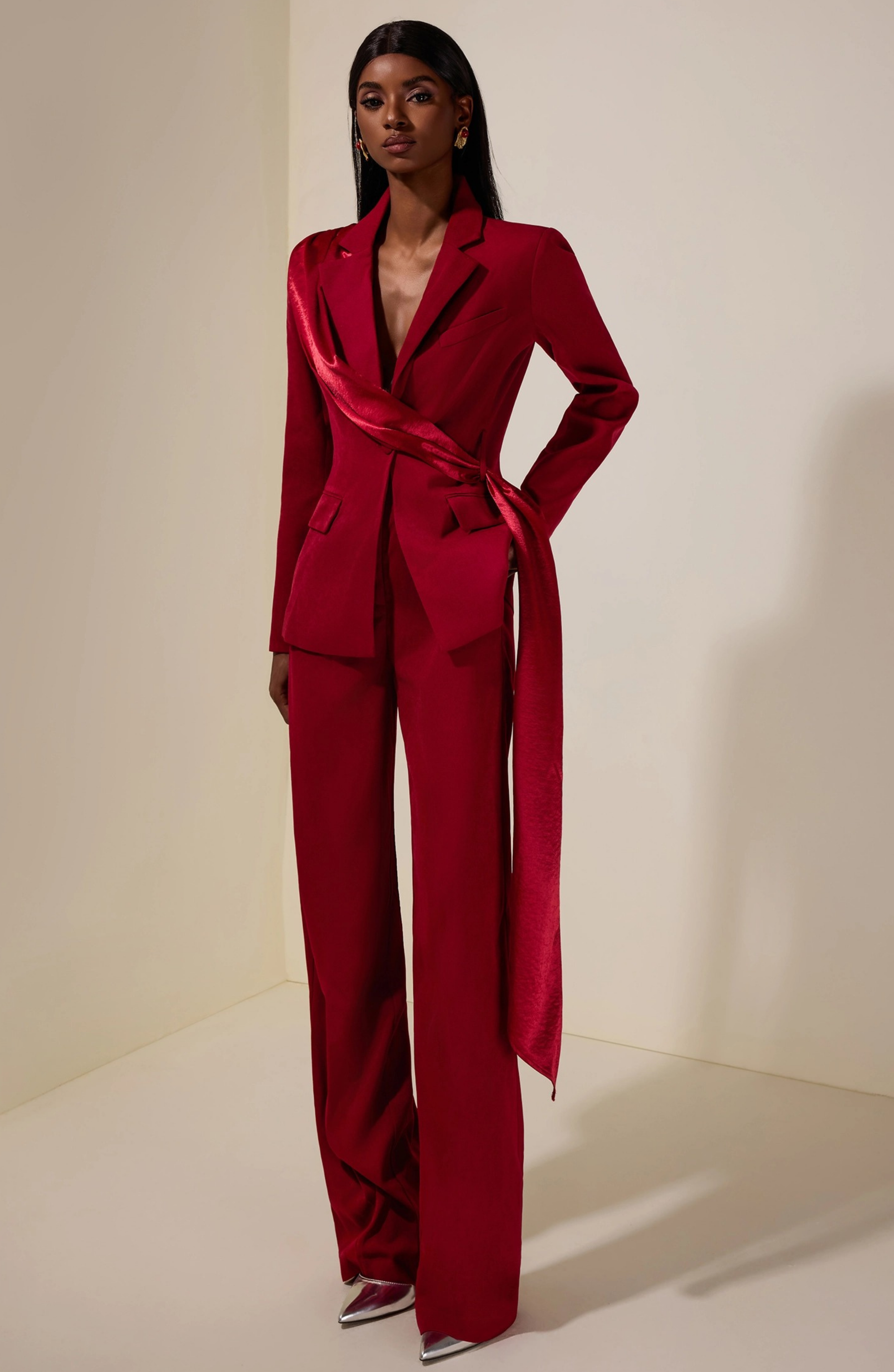 The Iconic Red Tailoring Set