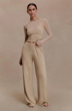 Knoted Silk Pants