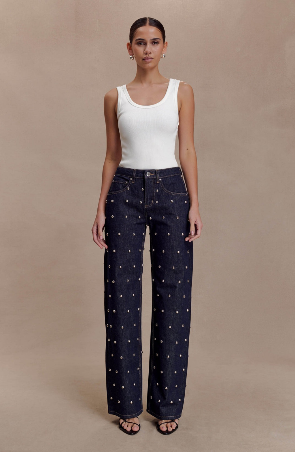 Untamed Stud Denim Jeans