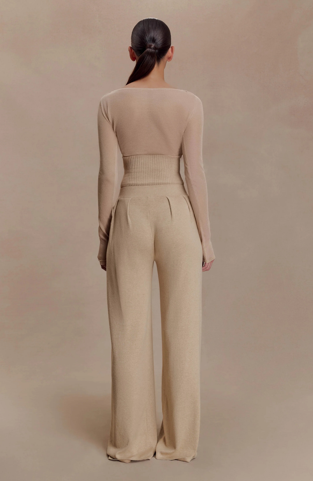 Knoted Silk Pants