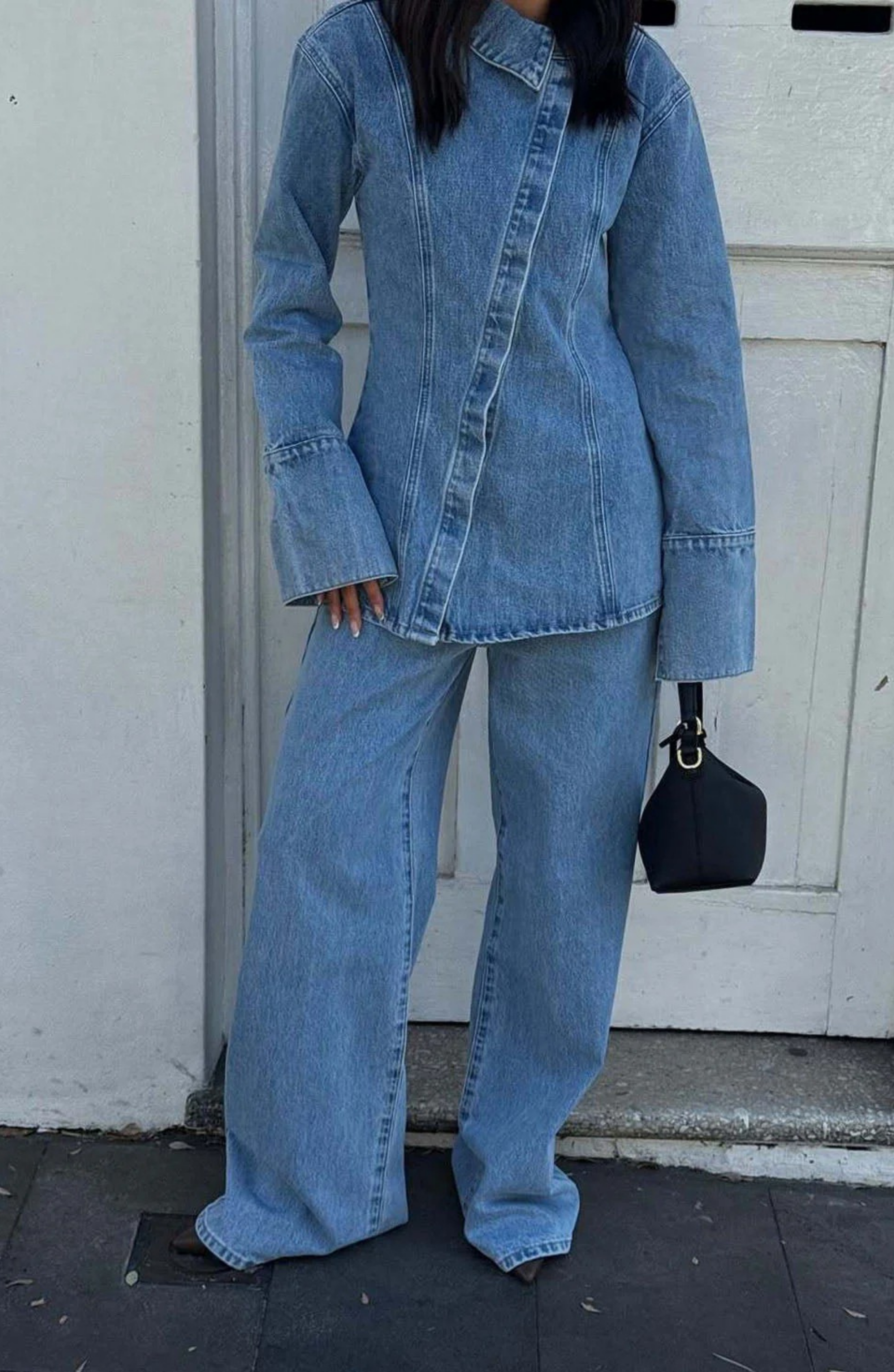 Heritage Blue Tailored Denim Set