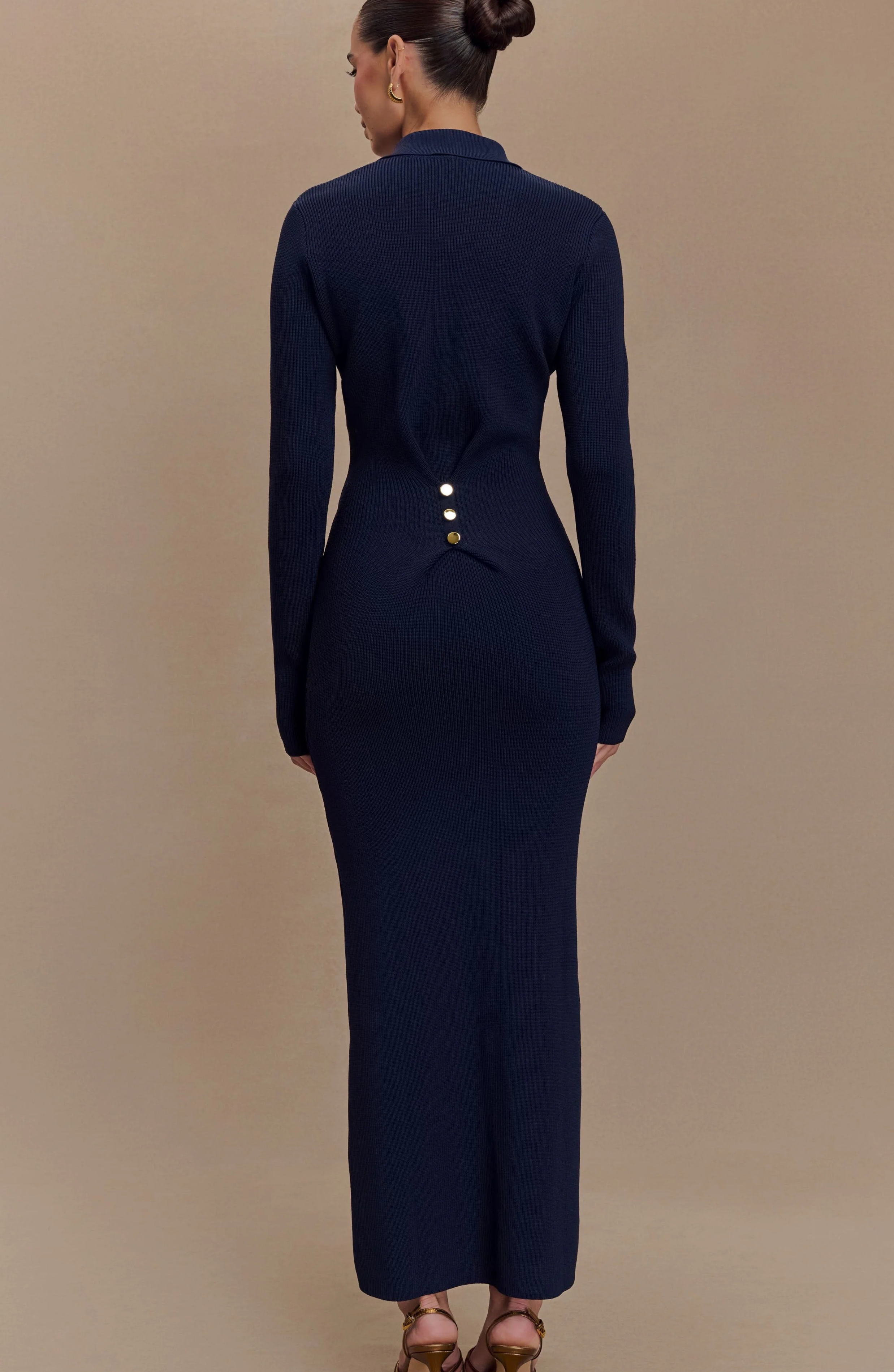 Valentina Navy Maxi Dress