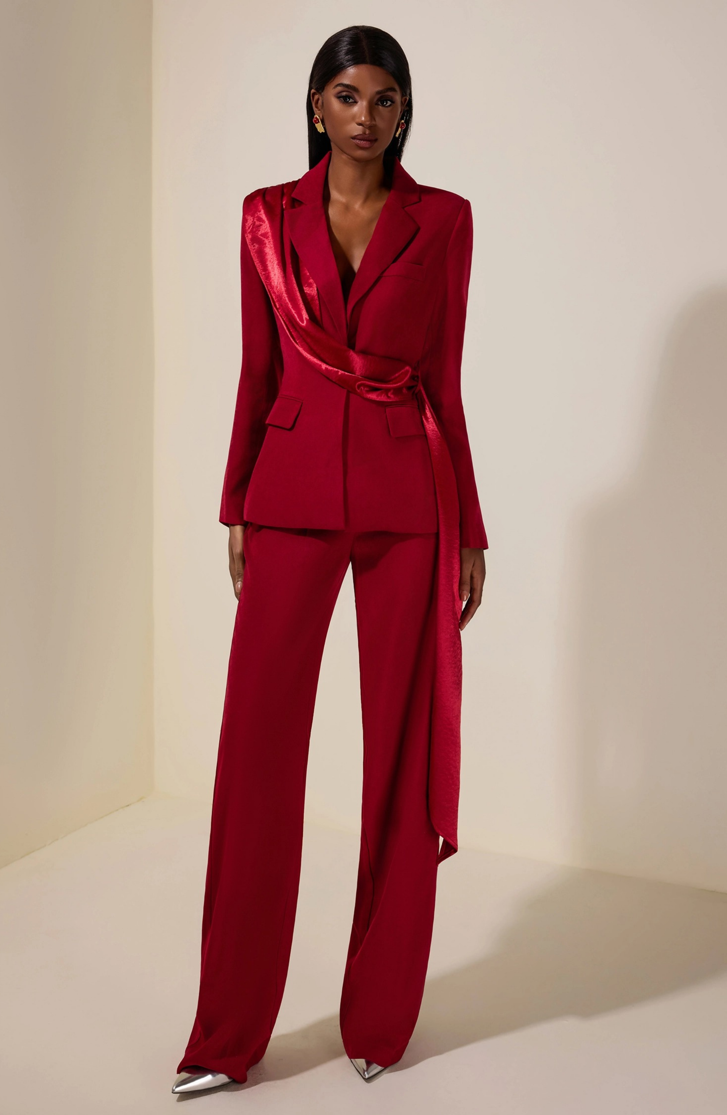 The Iconic Red Tailoring Set
