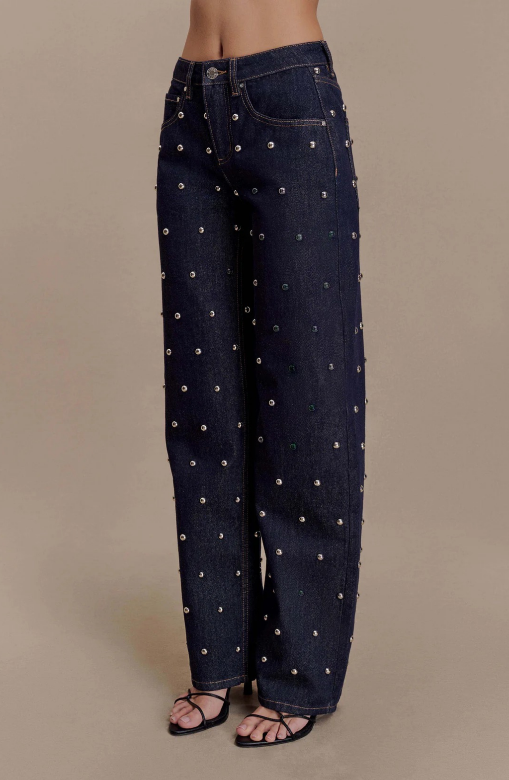 Untamed Stud Denim Jeans