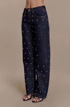 Untamed Stud Denim Jeans