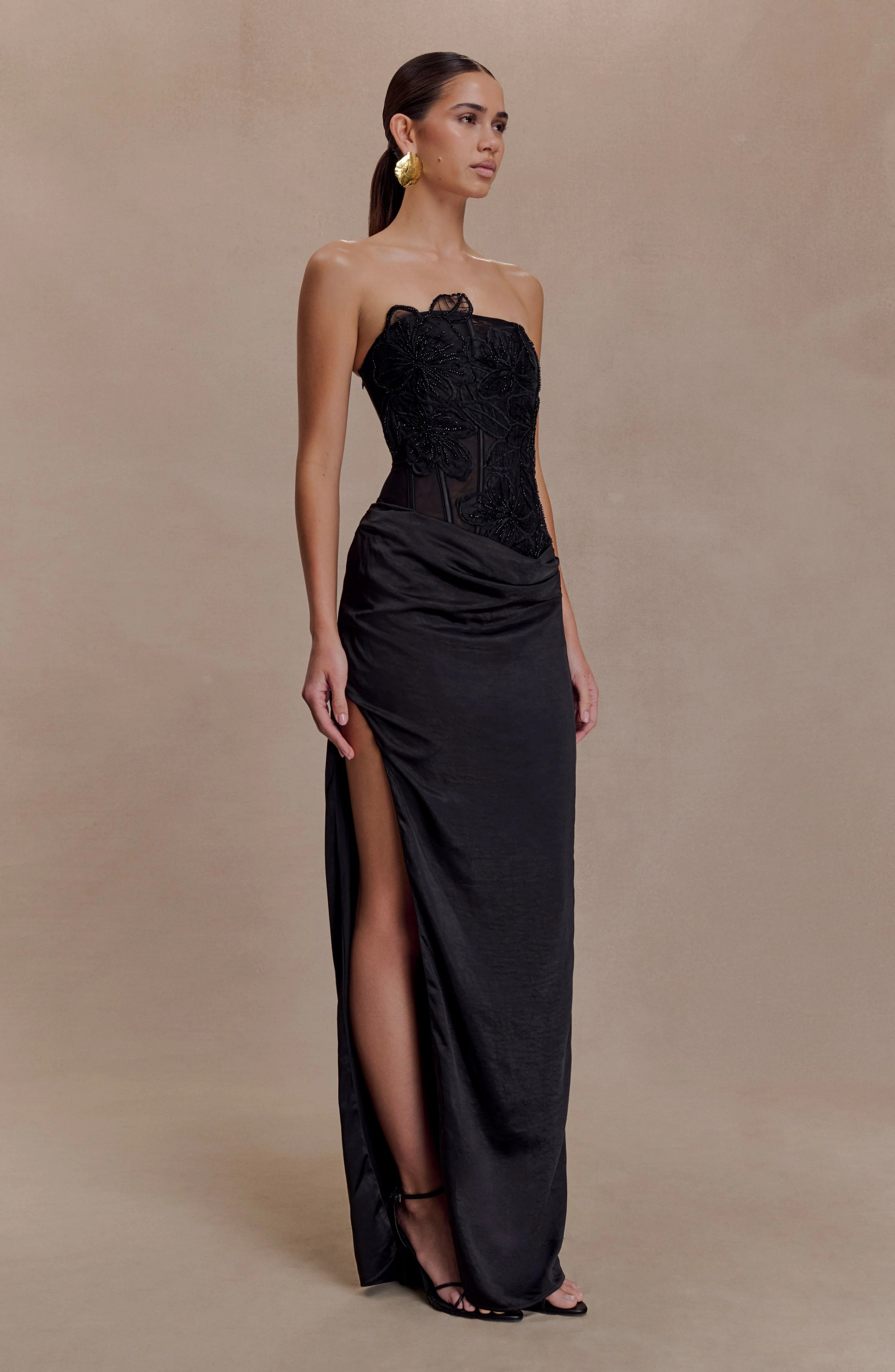 Eclipse Black Maxi Dress