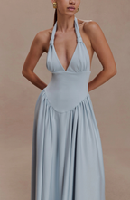 Divine Drape Gown Maxi Dress