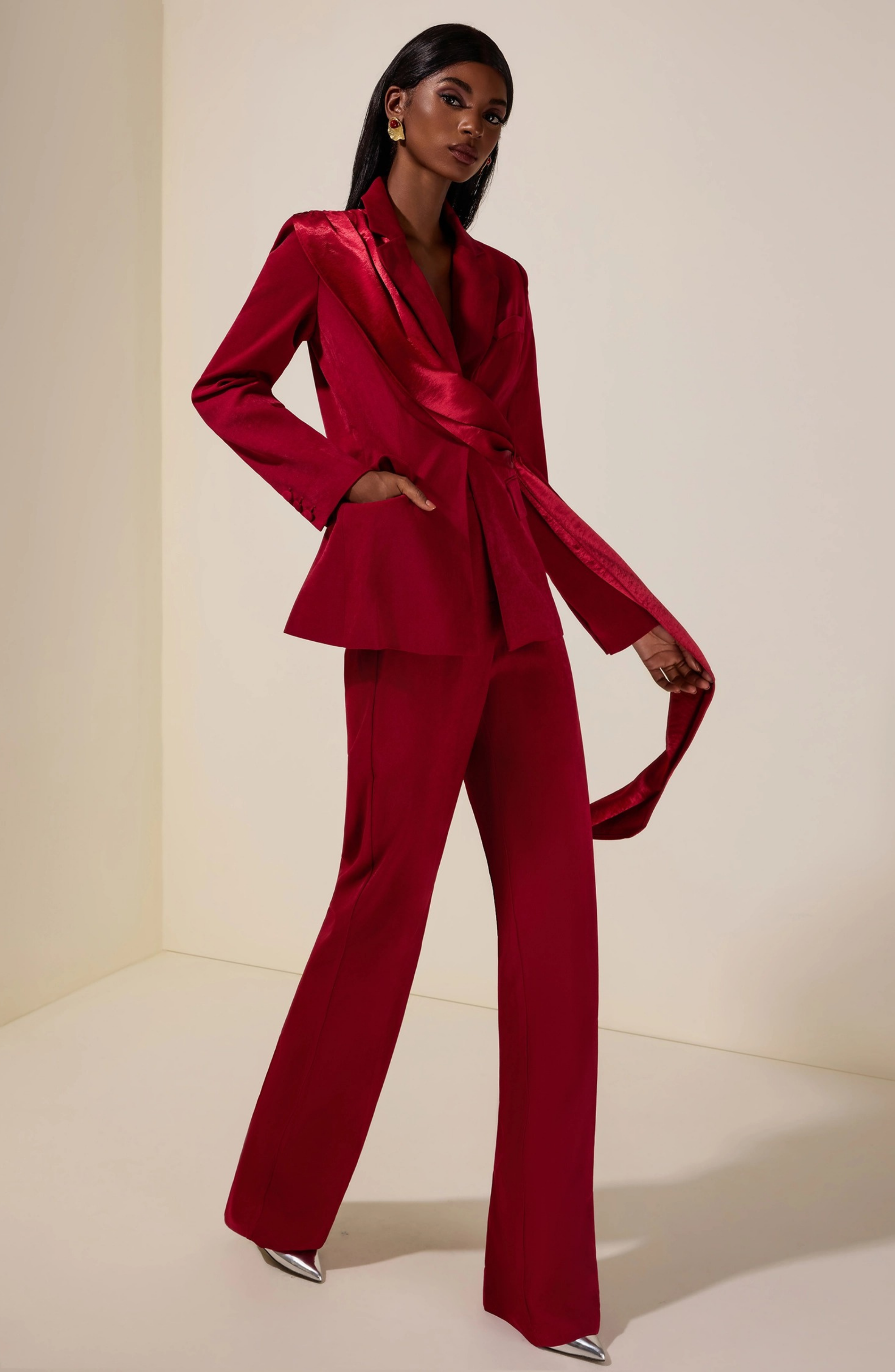 The Iconic Red Tailoring Set