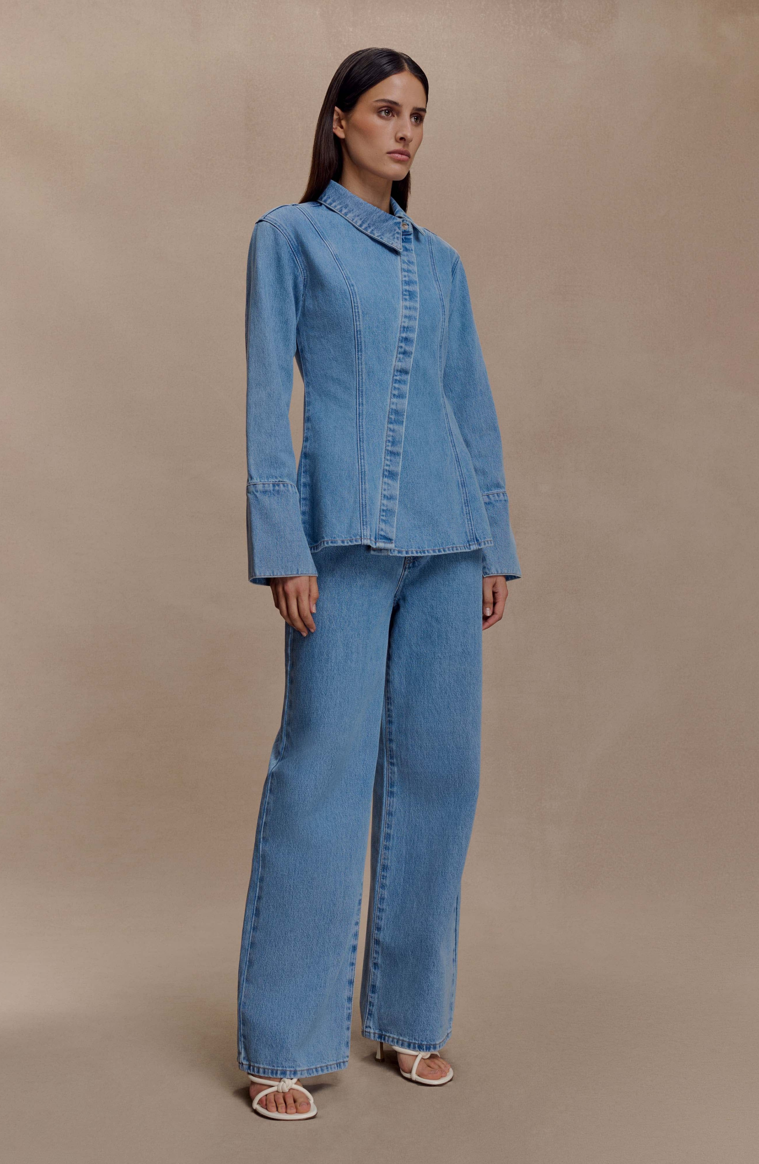 Heritage Blue Tailored Denim Set