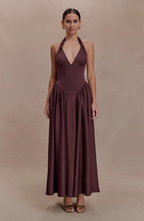 Divine Drape Gown Maxi Dress