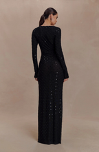 Sculpted Silhouette Maxi Dress
